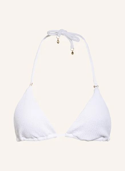 Топ бикини SEAFOLLY Triangel SEA DIVE, белый