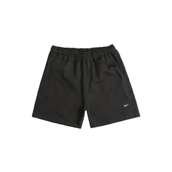 Шорты Solo Swoosh Fleece Shorts Nike, черный