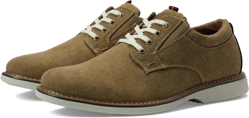 Оксфорды Otto Canvas Plain Toe Oxford Nunn Bush, хаки