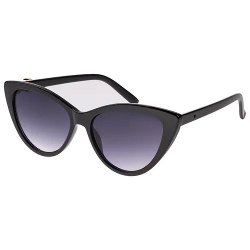 Солнцезащитные очки женские/Очки солнцезащитные женские/Солнечные очки женские/Очки солнечные женские/21kdglan1005334c1vr черный,синий/Vittorio Richi/Кошачий глаз/модные