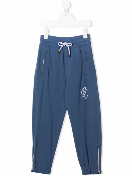 Brunello Cucinelli Kids спортивные брюки с логотипом