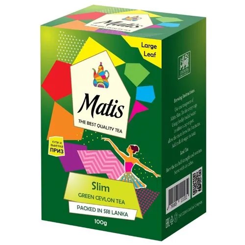 Чай зелёный Matis Slim, 100 г