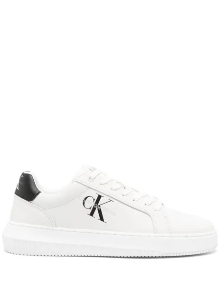Calvin Klein кеды с логотипом, белый