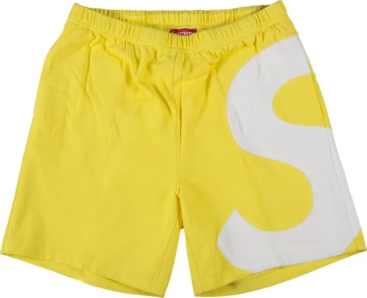 Шорты Supreme S Logo Short 'Yellow', желтый