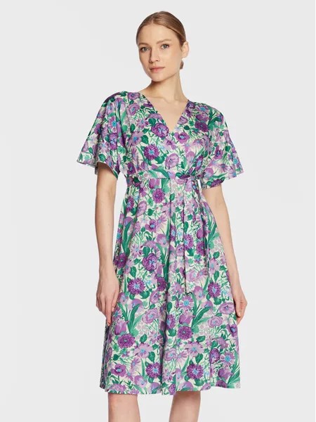 Платье на каждый день, стандартного кроя Weekend Max Mara, фиолетовый