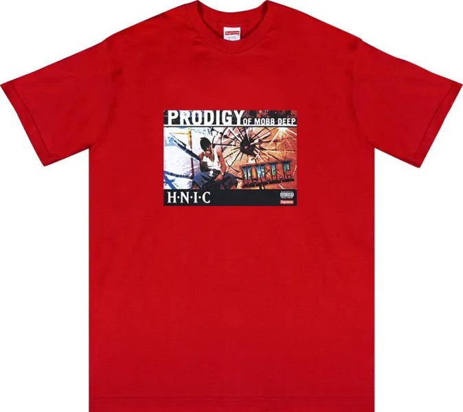 Футболка Supreme HNIC Tee 'Red', красный