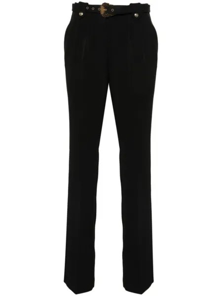 Versace Jeans Couture зауженные брюки с поясом, черный