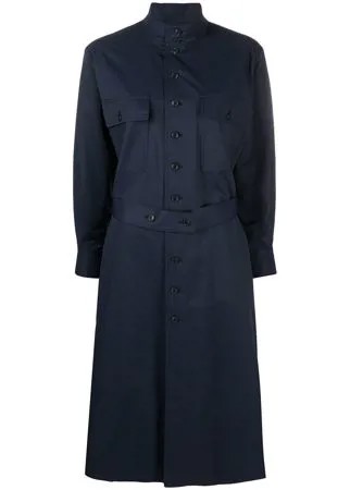 Comme Des Garçons Tricot платье миди с длинными рукавами