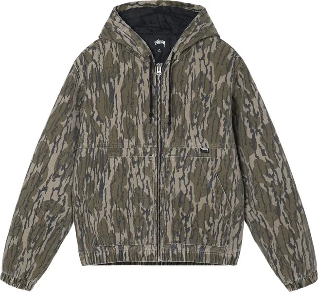 Куртка Stussy Mossy Oak Work Jacket 'Camo', разноцветный