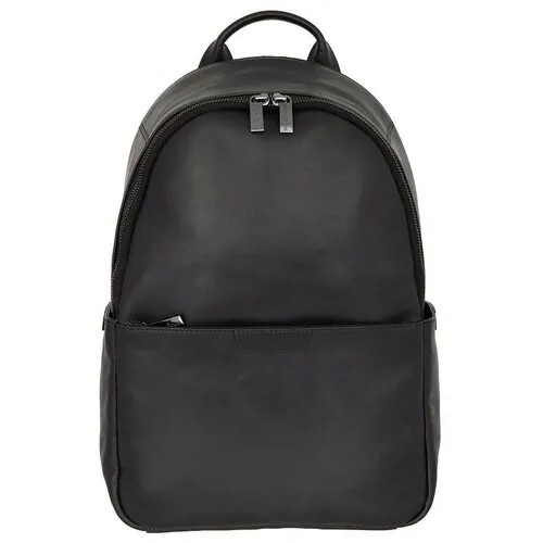 Кожаный рюкзак с креплением на ручку чемодана Gianni Conti 4822429 black