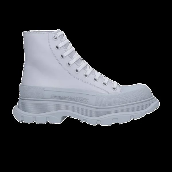 Кроссовки Alexander McQueen Tread Slick Boots 'Grey', серый