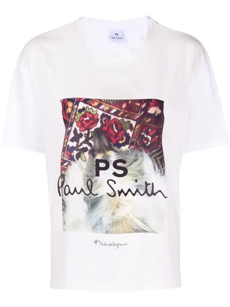 PS Paul Smith футболка Homer с фотопринтом