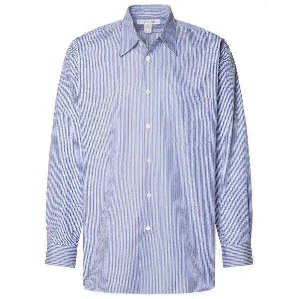 Футболка light cotton shirt Comme des Garçons, синий