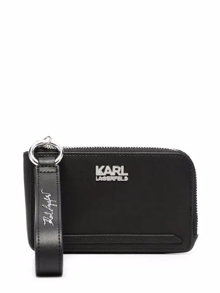 Karl Lagerfeld картхолдер K-style на молнии