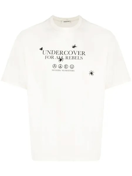Футболка с надписью Undercover, белый