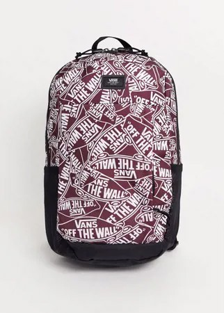 Бордовый рюкзак Vans Disorder-Красный
