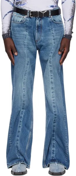 Синие классические джинсы в винтажном стиле Y/Project