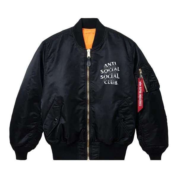 Куртка Anti Social Social Club Kaburosai, черная