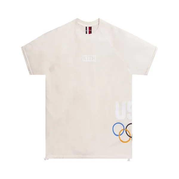 Kith For Team USA Футболка Говарда с 5 кольцами Блум