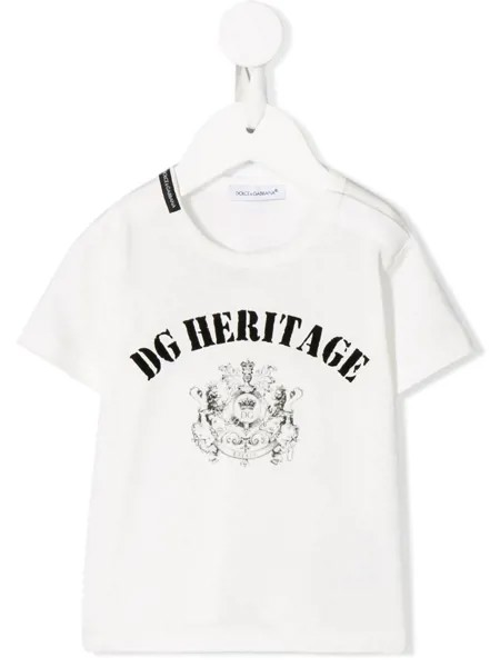 Dolce & Gabbana Kids футболка с принтом