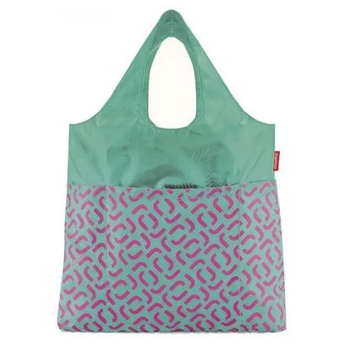 Сумка складная Reisenthel Mini maxi shopper plus signature spectra green AV5045