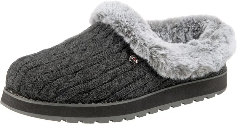 Тапочки SKECHERS Slippers, серый