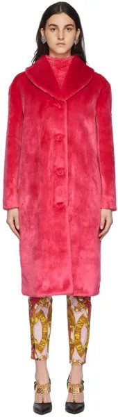 Розовое пальто \Fur For Fun\