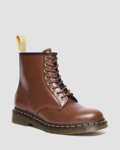 Ботинки Vegan 1460 на шнуровке на подкладке из искусственного меха Dr. Martens