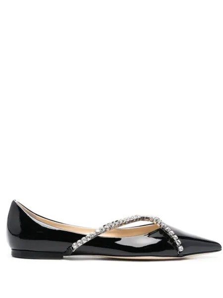 Jimmy Choo туфли Genevi с кристаллами, черный