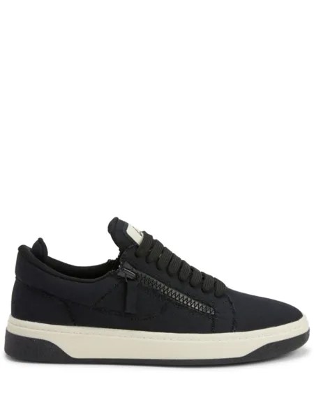 Giuseppe Zanotti кроссовки GZ94 с нашивкой-логотипом, черный