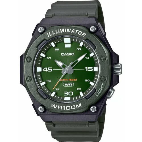 Наручные часы CASIO Collection, зеленый