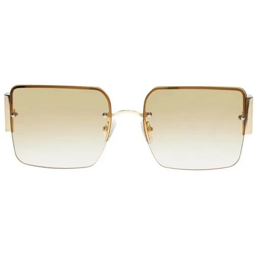Солнцезащитные очки Le Specs, квадратные, оправа: металл, для женщин