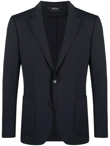 Z Zegna однобортный пиджак