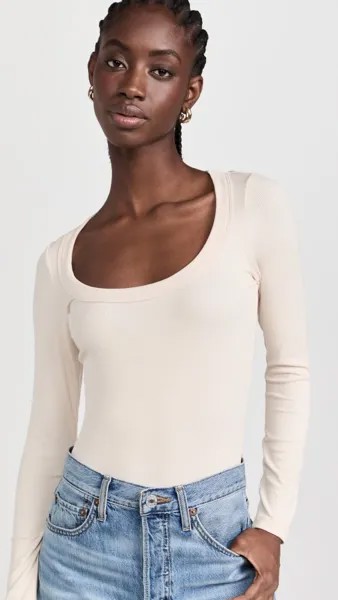 Футболка LNA Crown Scoop Long Sleeve