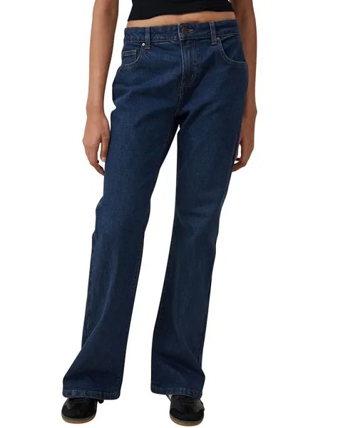Женские расклешенные джинсы-бутлеги стрейч COTTON ON, цвет Oxford Blue