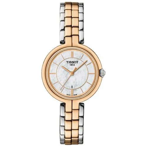 Наручные часы TISSOT T-Lady, розовый, белый