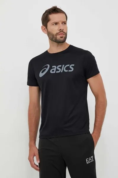 Футболка для бега Asics, черный