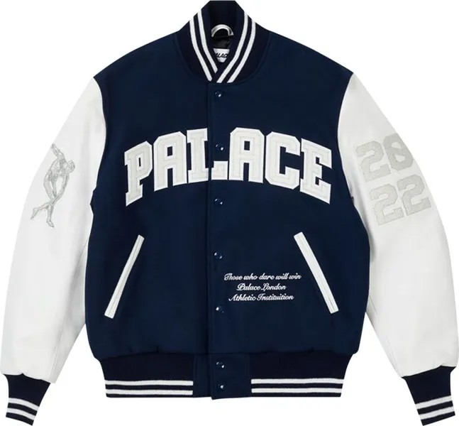 Куртка Palace Greek Varsity Jacket 'Blue', разноцветный
