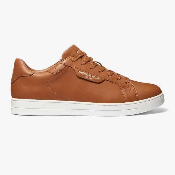 Кроссовки Michael Kors Keating Leather, коричневый