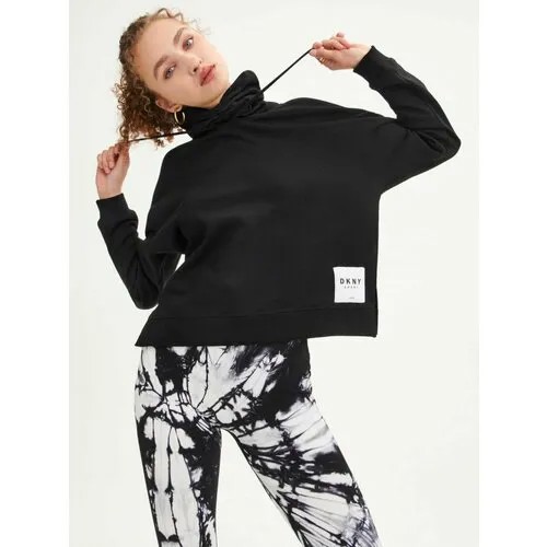 Пуловер DKNY, размер XS, , черный