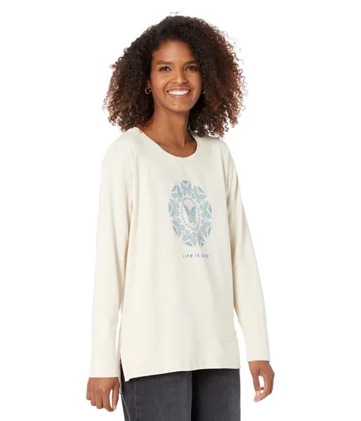Худи Life is Good, LIG Butterfly Coin Crusher-Flex Tunic