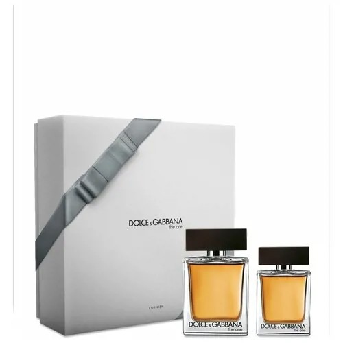 Dolce&Gabbana Подарочный набор THE ONE FOR MEN (туалетная вода 100 мл + туалетная вода 30 мл)Дольче габбана/Парфюмерный набор мужской/Подарочный набор