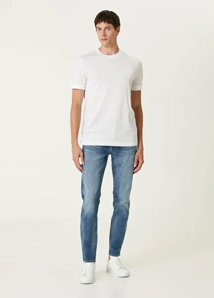 Узкие зауженные джинсы 7 For All Mankind, индиго