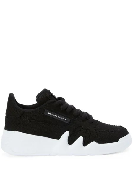 Кроссовки Talon с бахромой Giuseppe Zanotti, черный