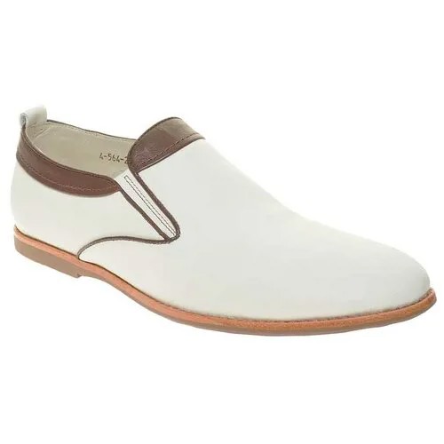 Туфли VV-Vito мужские демисезонные, размер 41, цвет белый, артикул 4-564-2