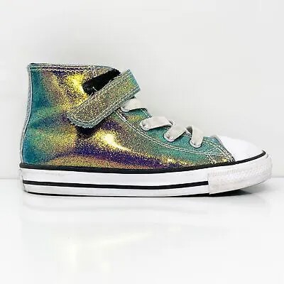 Converse Girls CT All Star Easy On 771589C Разноцветные повседневные кроссовки Sz 10