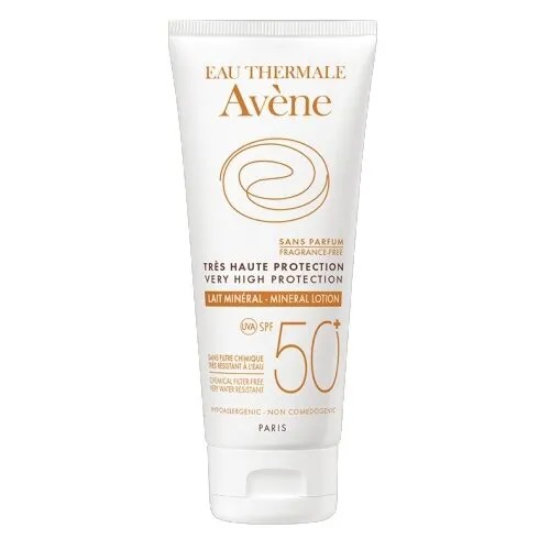 AVENE Молочко солнцезащитное с минеральным экраном SPF 50 100 мл
