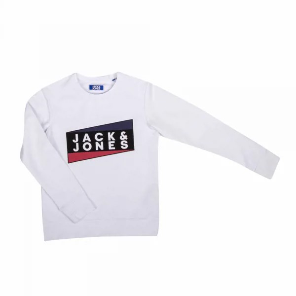 Толстовка с длинными рукавами из смесового эластичного хлопка с логотипом Kids JACK & JONES