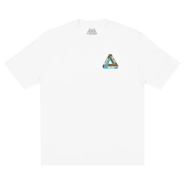 Футболка Palace Tri-Tex T-Shirt 'White', белый