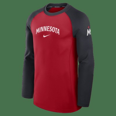 Лонгслив Nike Minnesota Twins Authentic Collection Game Time, красный